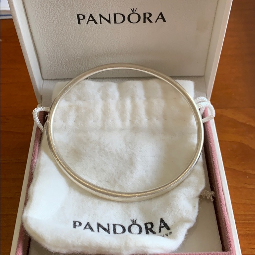 PANDORA Silver Bangle Bracelet